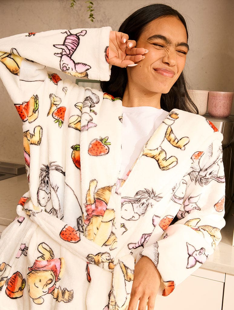 Disney Winnie The Pooh Fruit Dressing Gown Lingerie & Nightwear Skinnydip London