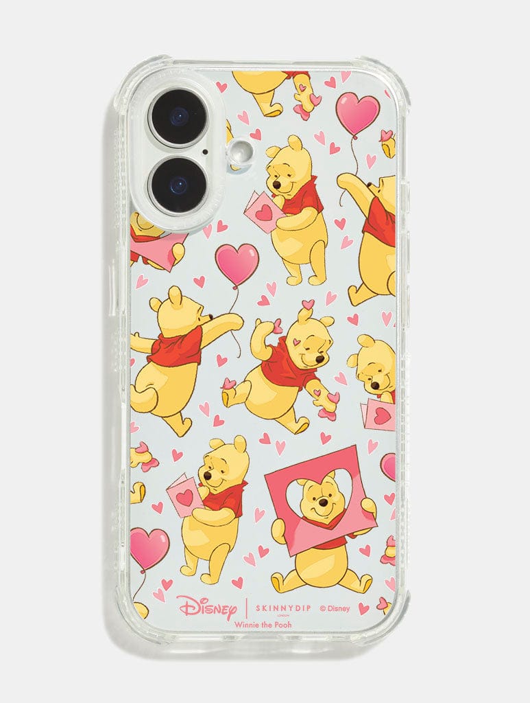 Disney Winnie the Pooh in Love Shock iPhone Case Phone Cases Skinnydip London