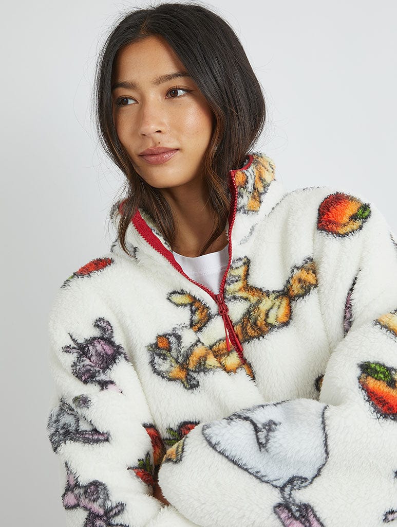 Disney Winnie The Pooh Longline Fleece Coats & Jackets Skinnydip London