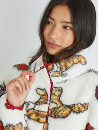 Disney Winnie The Pooh Longline Fleece Coats & Jackets Skinnydip London