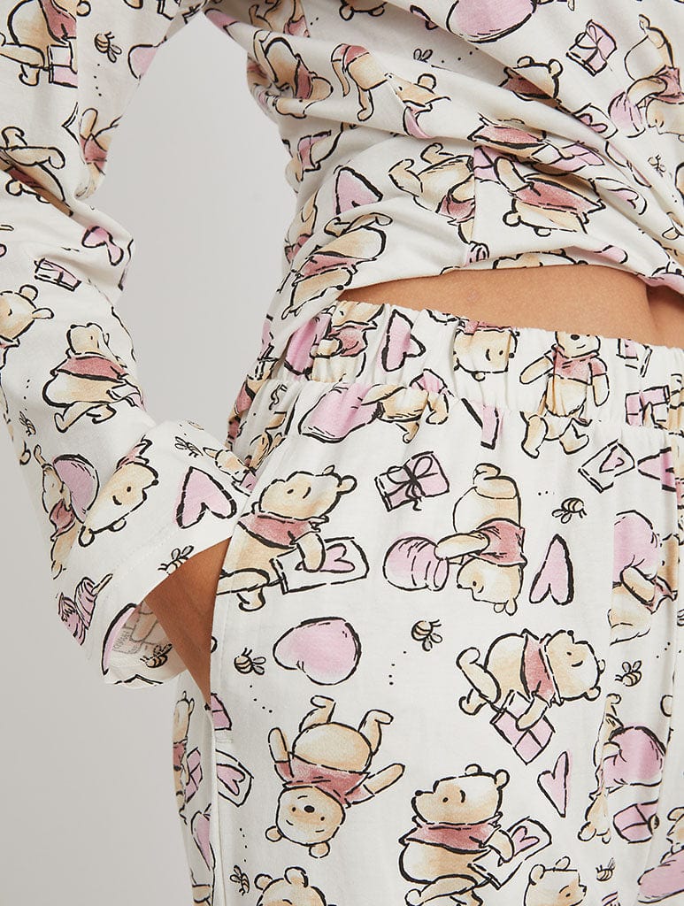 Disney Winnie The Pooh Love Pyjama Set Lingerie & Nightwear Skinnydip London