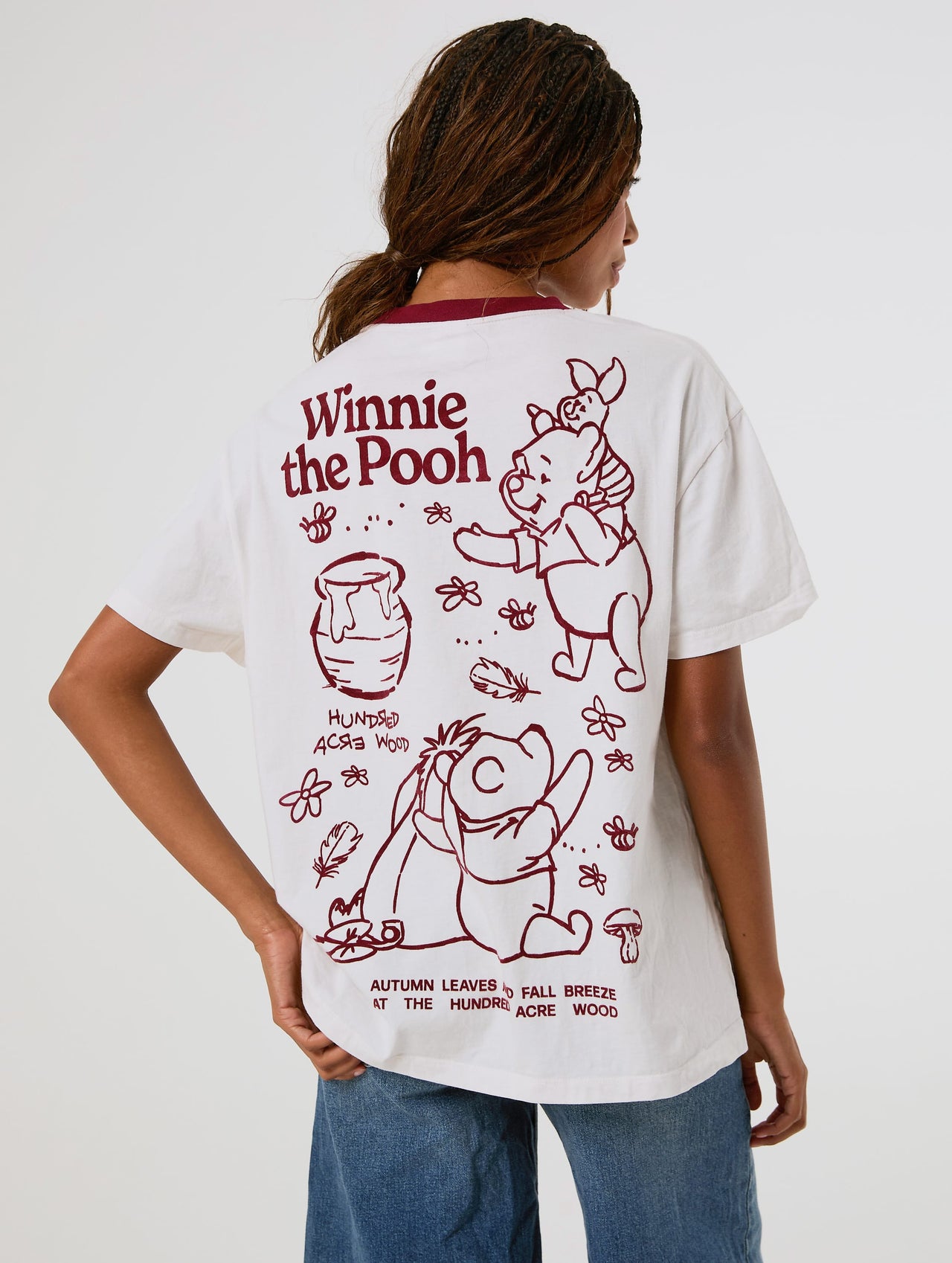 Disney Winnie The Pooh Outline T-Shirt Tops & T-Shirts Skinnydip London
