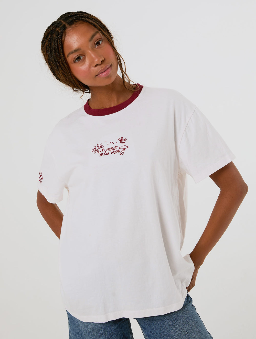 Disney Winnie The Pooh Outline T-Shirt Tops & T-Shirts Skinnydip London