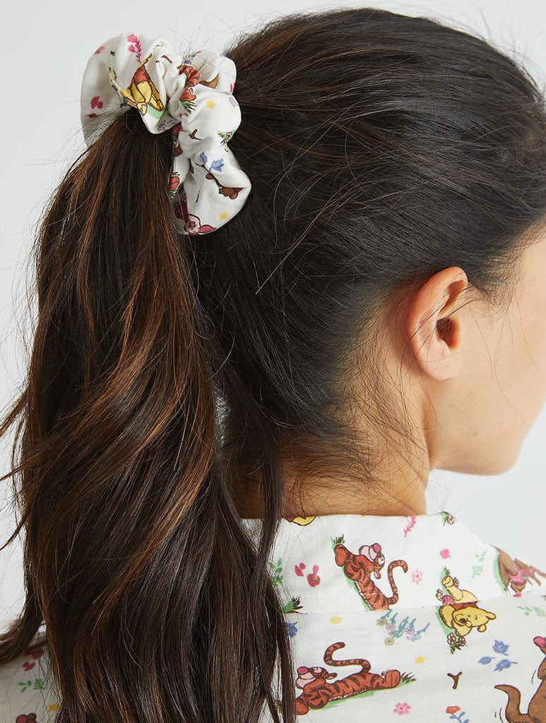 Disney Winnie The Pooh Pyjama Set in Ecru Lingerie & Nightwear Skinnydip London