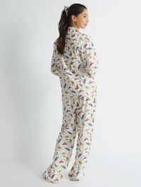 Disney Winnie The Pooh Pyjama Set in Ecru Lingerie & Nightwear Skinnydip London