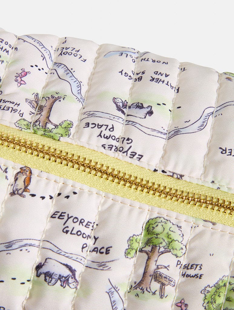 Disney Winnie the Pooh Quilted Makeup Bag Set Makeup Bags & Wash Bags Skinnydip London