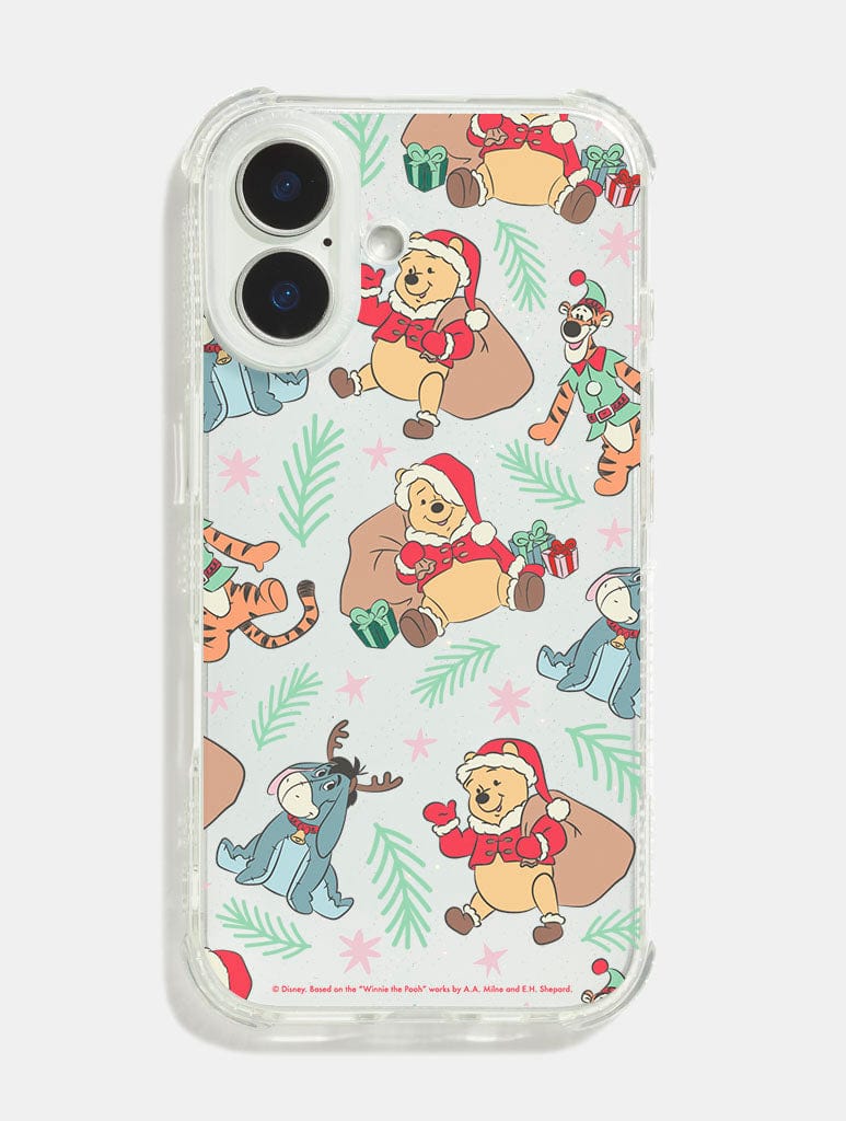 Disney Winnie The Pooh Star Pattern Shock iPhone Case Phone Cases Skinnydip London