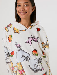 Disney Winnie the Pooh Strawberry Blanket Hoodie Lingerie & Nightwear Skinnydip London