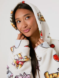 Disney Winnie the Pooh Strawberry Blanket Hoodie Lingerie & Nightwear Skinnydip London
