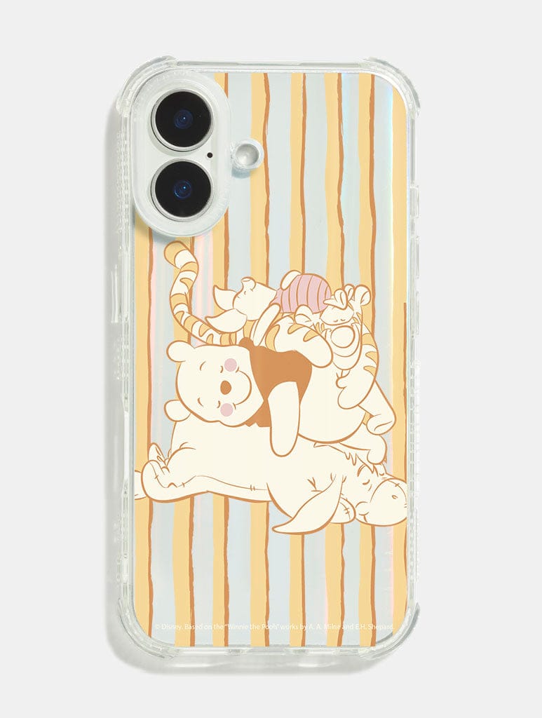 Disney Winnie The Pooh Stripey Shock iPhone Case Phone Cases Skinnydip London