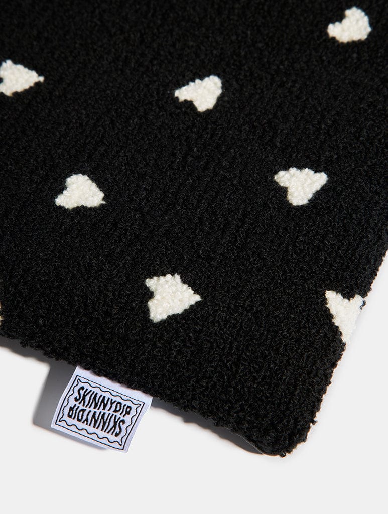 Ditsy Heart Fuzzy Laptop Case Laptop Cases Skinnydip London