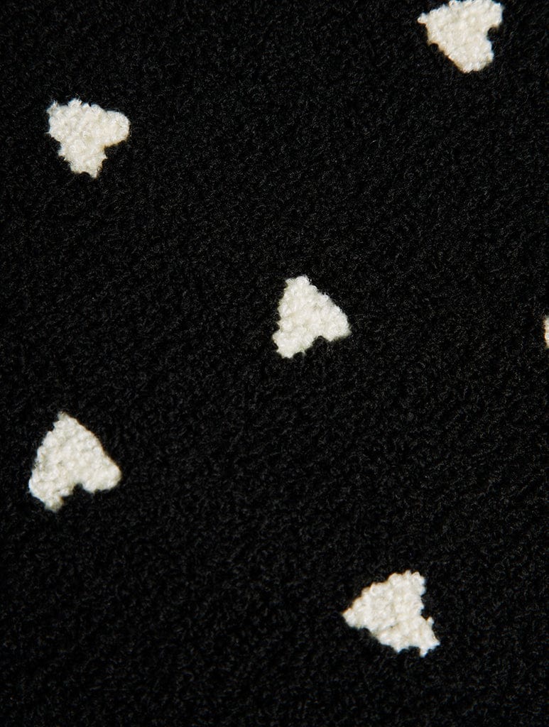 Ditsy Heart Fuzzy Laptop Case Laptop Cases Skinnydip London