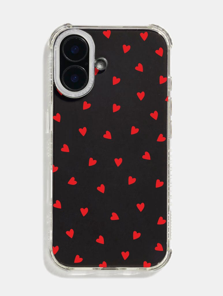 Ditsy Heart Shock iPhone Case Phone Cases Skinnydip London