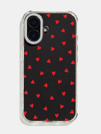 Ditsy Heart Shock iPhone Case Phone Cases Skinnydip London