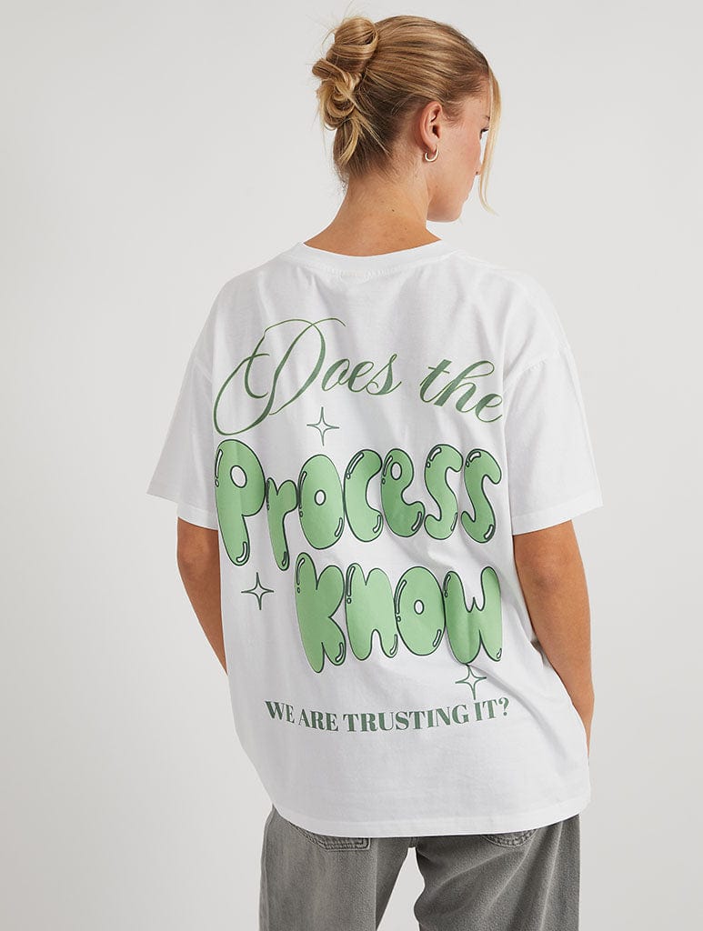 Does The Process Know We Are Trusting It T-Shirt Tops & T-Shirts Skinnydip London