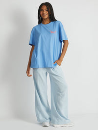 Dont Be Bitter Blue T-Shirt Tops & T-Shirts Skinnydip London