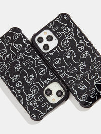 Doodle Face Shock iPhone Case Phone Cases Skinnydip London