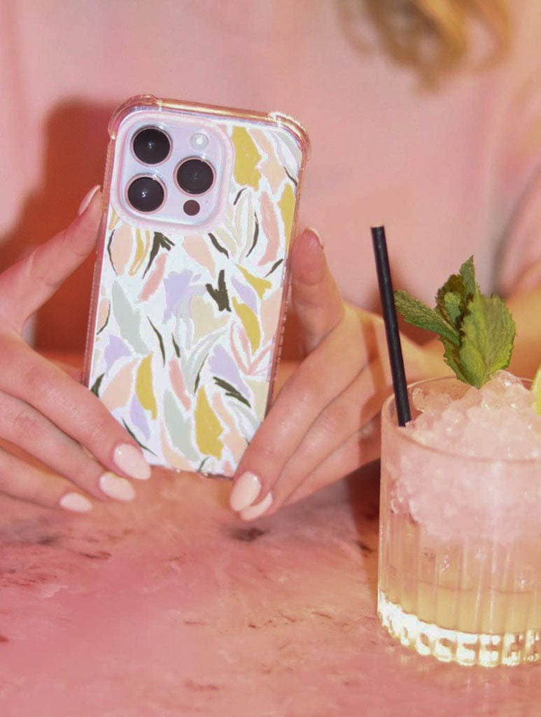 Duchess Plum x Skinnydip Blush And Brush Clear Shock iPhone Case Phone Cases Skinnydip London