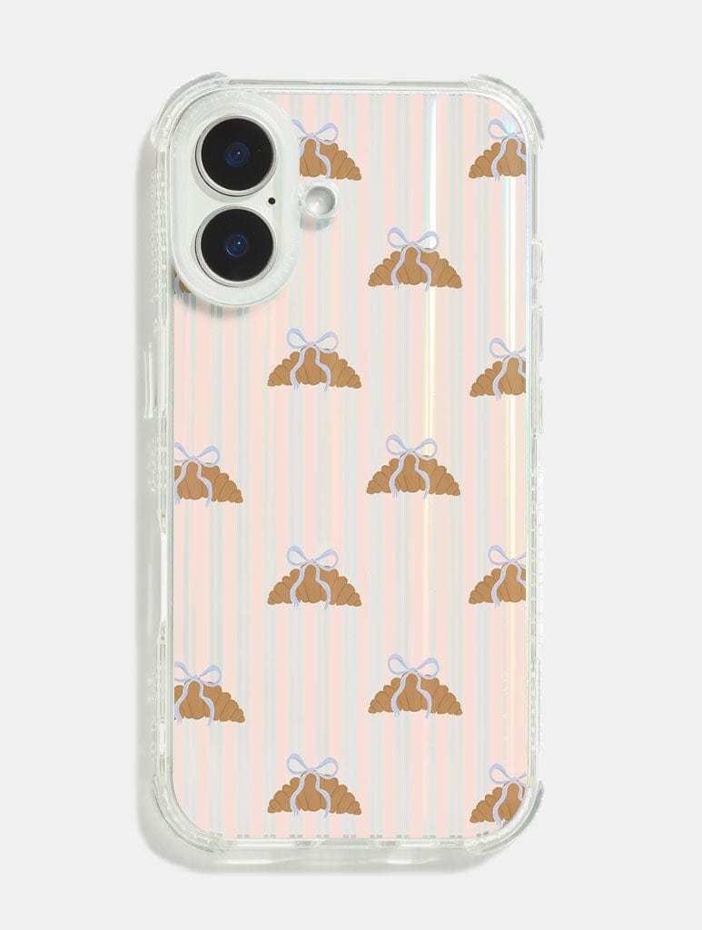 Duchess Plum x Skinnydip Croissant Appreciation Society Shock iPhone Case Phone Cases Skinnydip London