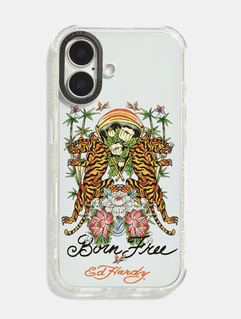 Ed Hardy x Skinnydip Double Tiger Shock iPhone Case Phone Cases Skinnydip London