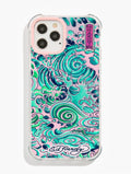 Ed Hardy x Skinnydip Pink Waves Shock iPhone Case Phone Cases Skinnydip London