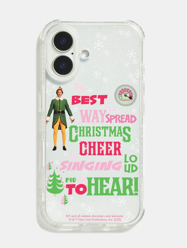 Elf x Skinnydip Spread Christmas Cheer Shock iPhone Case Phone Cases Skinnydip London