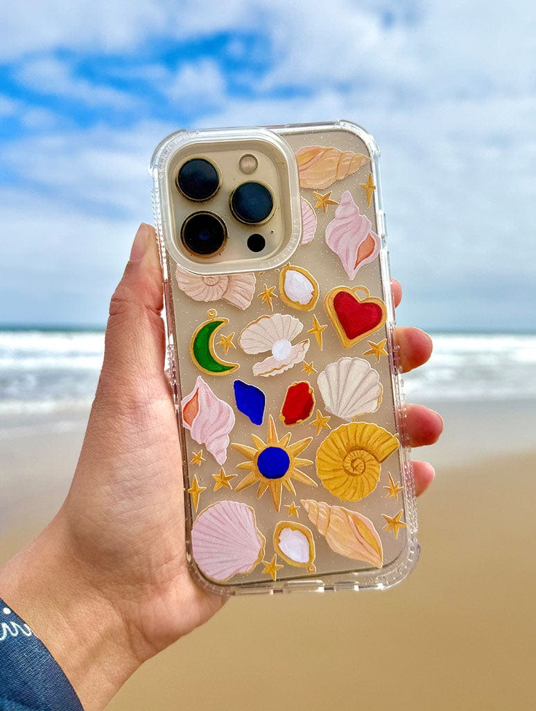 Elizabeth Rachael x Skinnydip Cosmic Shells Shock iPhone Case Phone Cases Skinnydip London
