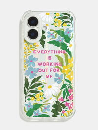 Elizabeth Rachael x Skinnydip Everything Is Working Out For Me Shock iPhone Case Phone Cases Skinnydip London