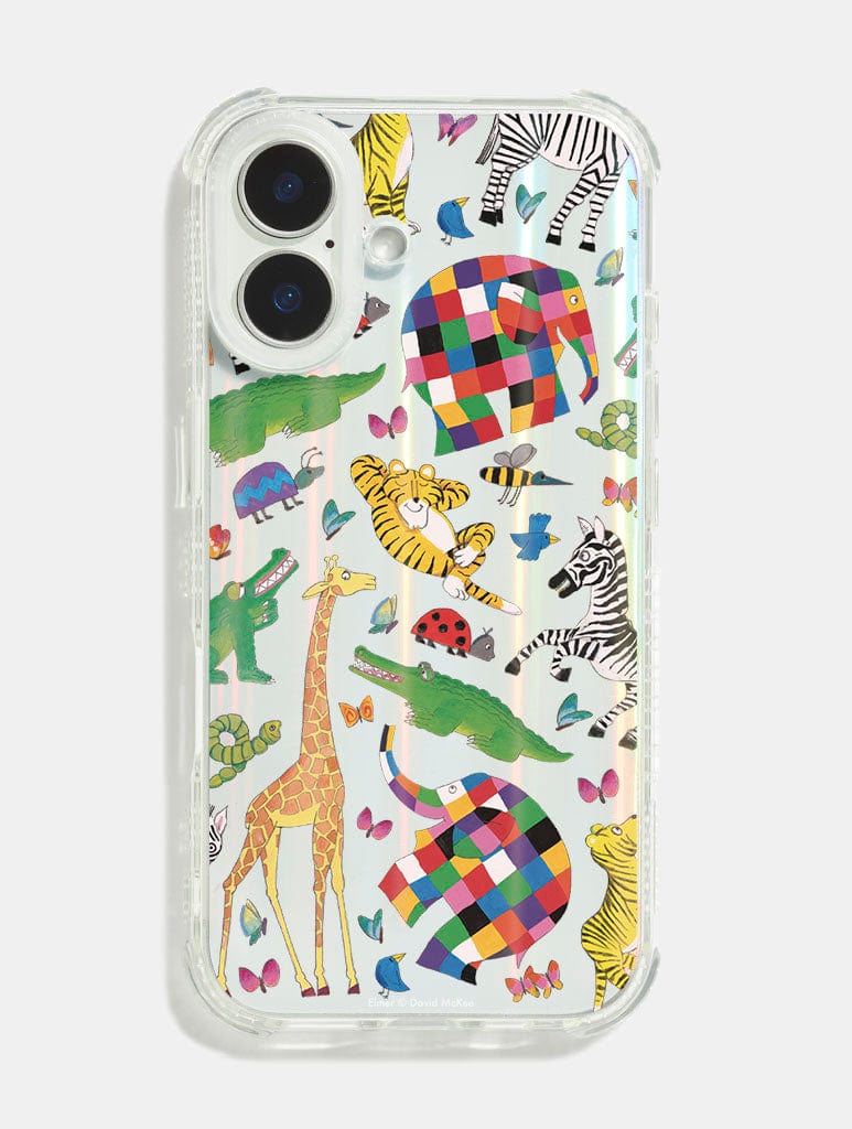 Elmer Multi Character Shock iPhone Case Phone Cases Skinnydip London