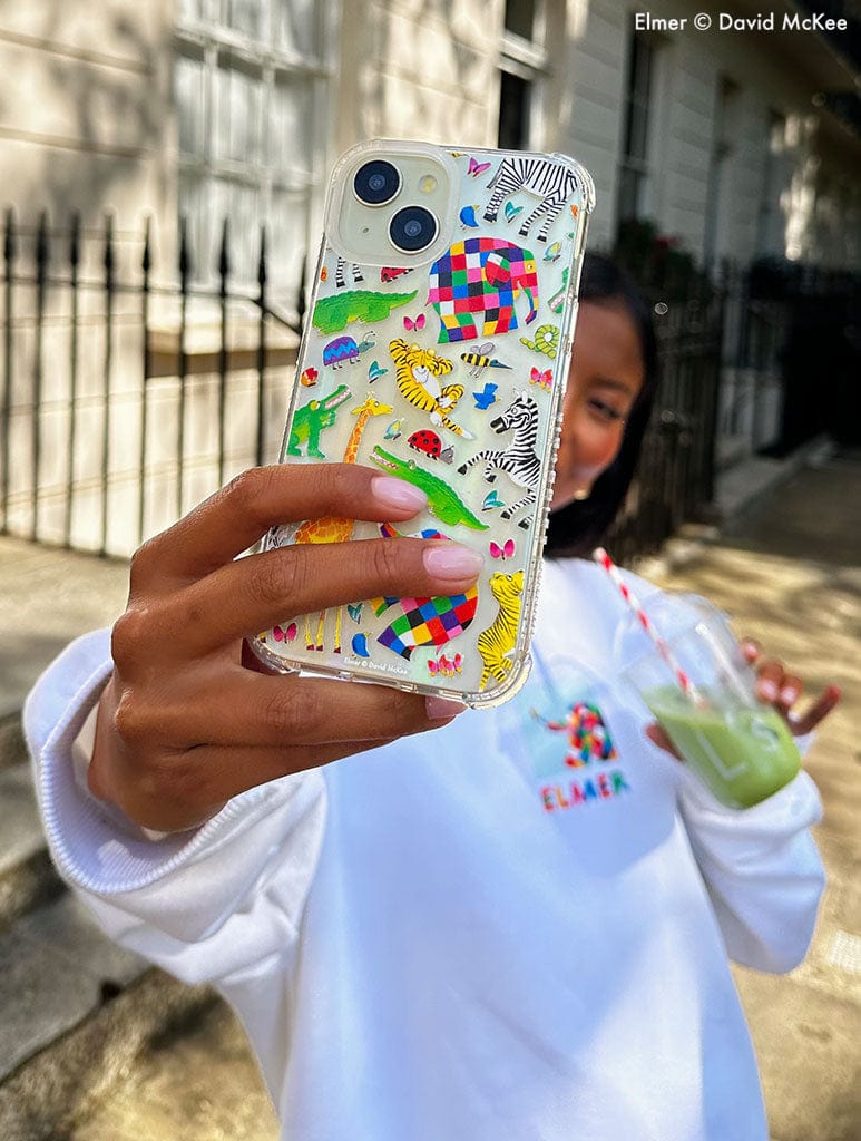 Elmer Multi Character Shock iPhone Case Phone Cases Skinnydip London