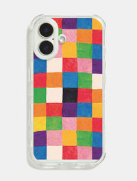 Elmer Patchwork Shock iPhone Case Phone Cases Skinnydip London