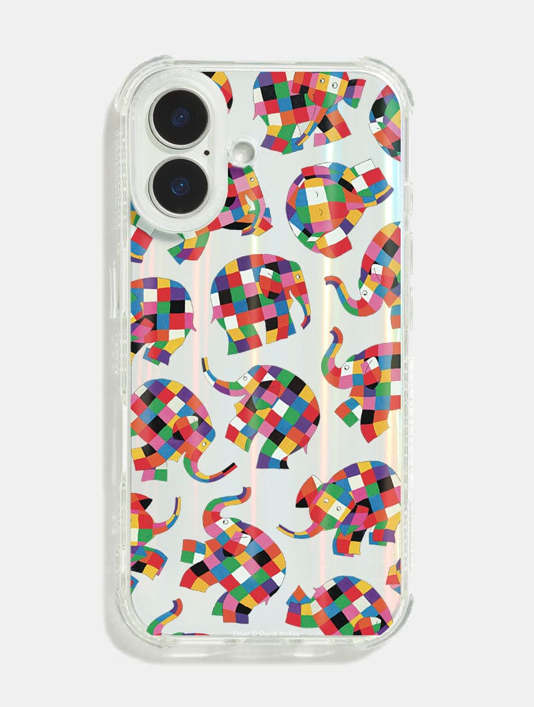 Elmer Repeat Shock iPhone Case Phone Cases Skinnydip London