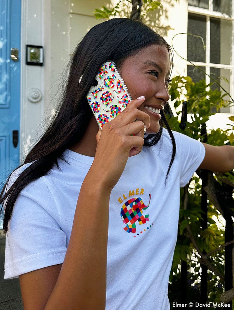 Elmer Repeat Shock iPhone Case Phone Cases Skinnydip London