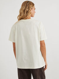 Emotional Support Animal T-Shirt in White Tops & T-Shirts Skinnydip London
