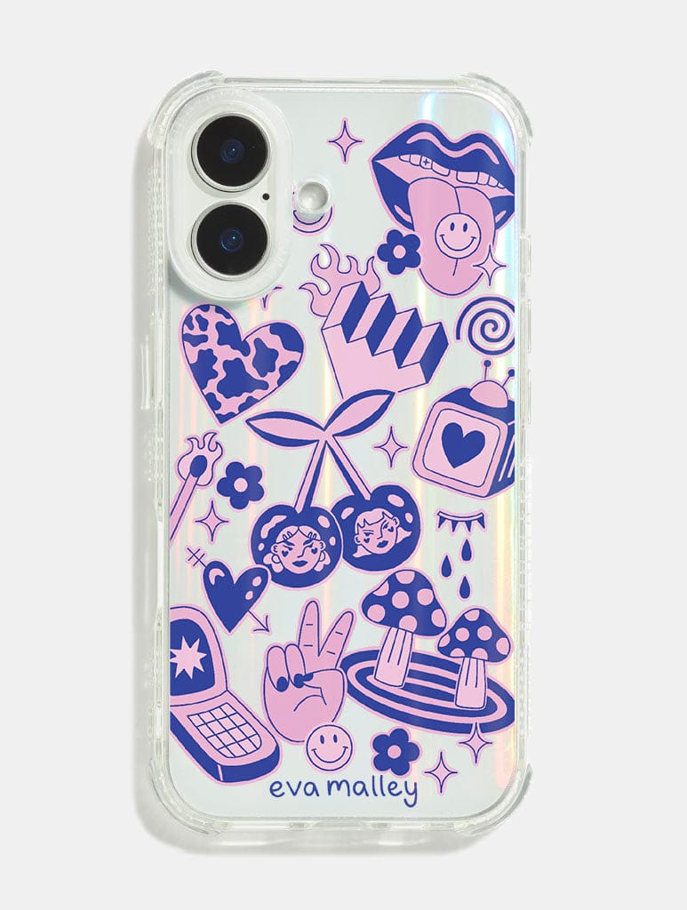 Eva Malley x Skinnydip Sticker Shock iPhone Case Phone Cases Skinnydip London