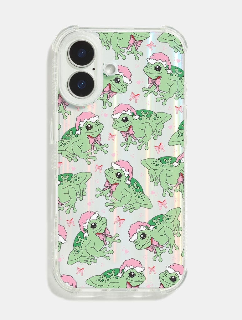 Festive Frog Shock iPhone Case Phone Cases Skinnydip London