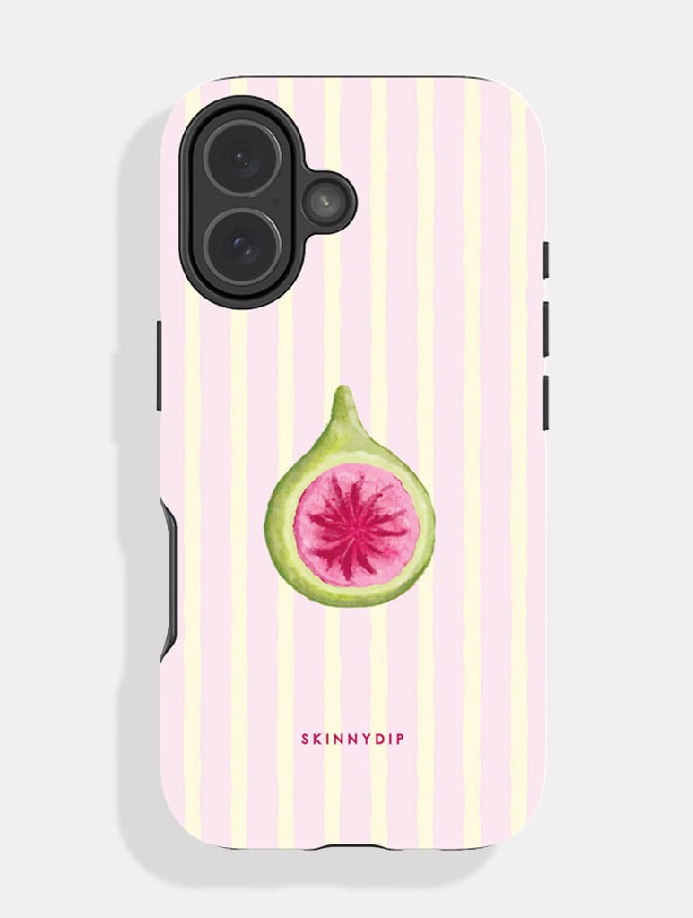 Fig Stripe Ultra Protective iPhone Case Phone Cases Skinnydip London