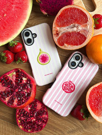Fig Stripe Ultra Protective iPhone Case Phone Cases Skinnydip London
