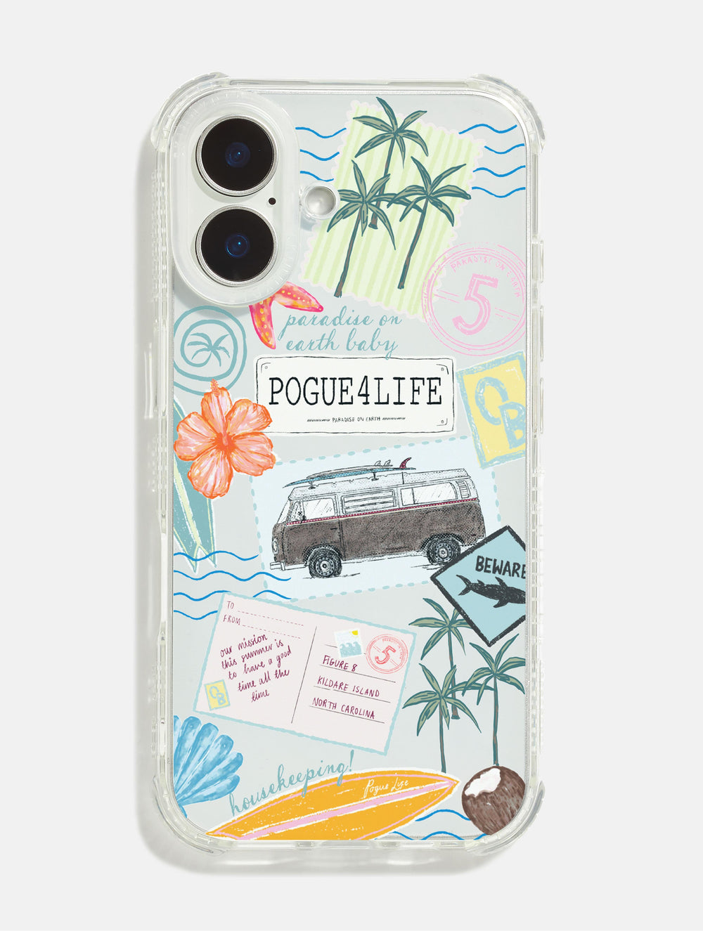 Figure 8 Sticker Shock iPhone Case Phone Cases Skinnydip London