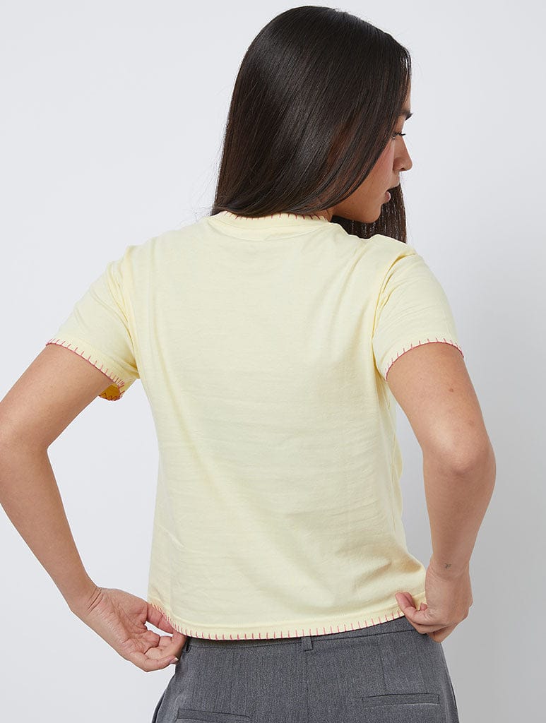 Fill Your Own Tea Cup Baby Tee Tops & T-Shirts Skinnydip London