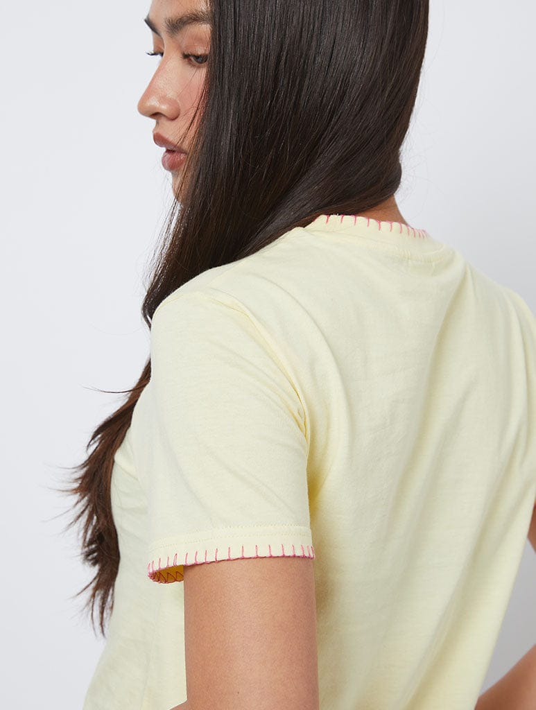 Fill Your Own Tea Cup Baby Tee Tops & T-Shirts Skinnydip London