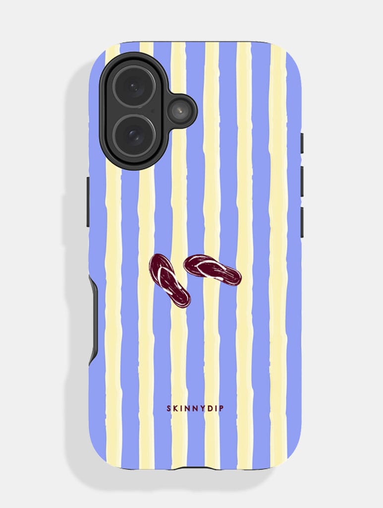 Fip Flop Stripes Ultra Protective iPhone Case Phone Cases Skinnydip London