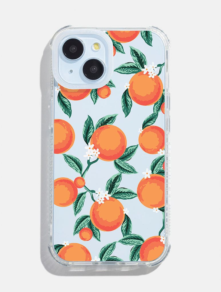 Floral Orange Shock iPhone Case | Fruit Themed Cases | Skinnydip London Floral Orange Shock iPhone Case | Fruit Themed Cases | Skinnydip London