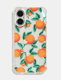Floral Orange Shock iPhone Case Phone Cases Skinnydip London