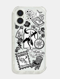 Fourth Wing Sticker Shock iPhone Case Phone Cases Skinnydip London