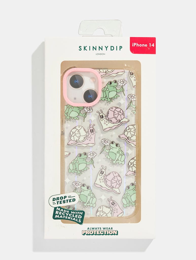 Frog & Snail Shock iPhone Case Phone Cases Skinnydip London