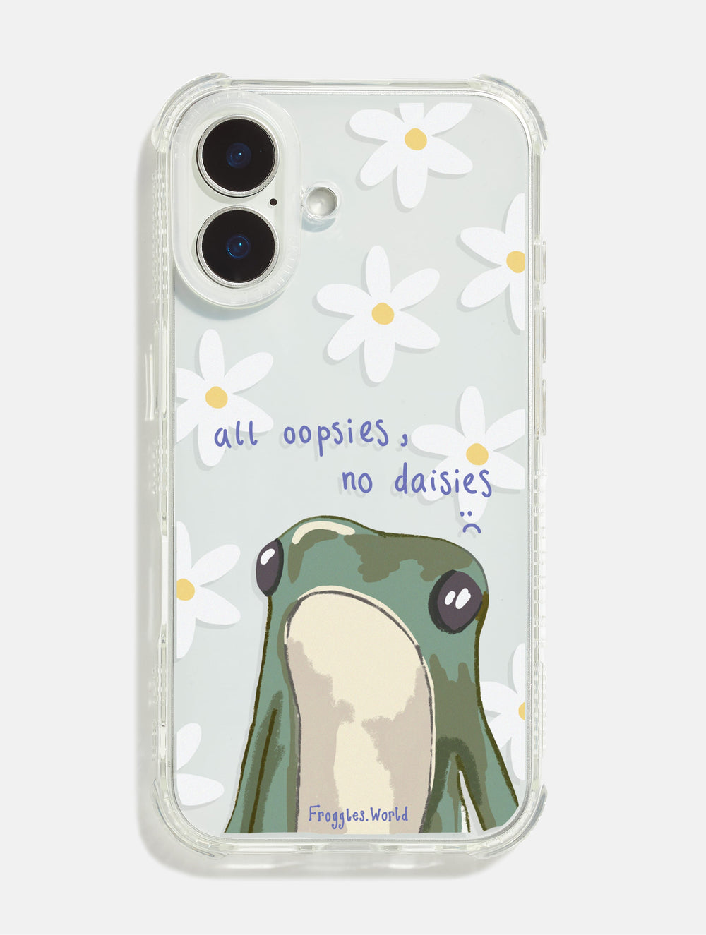 Froggles World x Skinnydip All Oopsies, No Daises Shock iPhone Case Phone Cases Skinnydip London