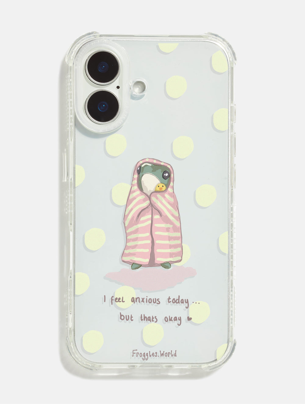 Froggles World x Skinnydip Anxiety Shock iPhone Case Phone Cases Skinnydip London