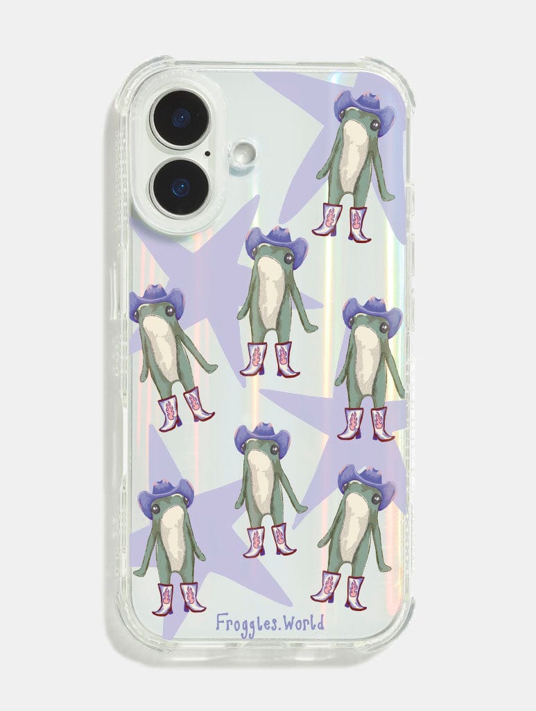 Froggles World x Skinnydip Cowgirl Frog Shock iPhone Case | Independent Artist Phone Cases Froggles World x Skinnydip Cowgirl Frog Shock iPhone Case | Independent Artist Phone Cases