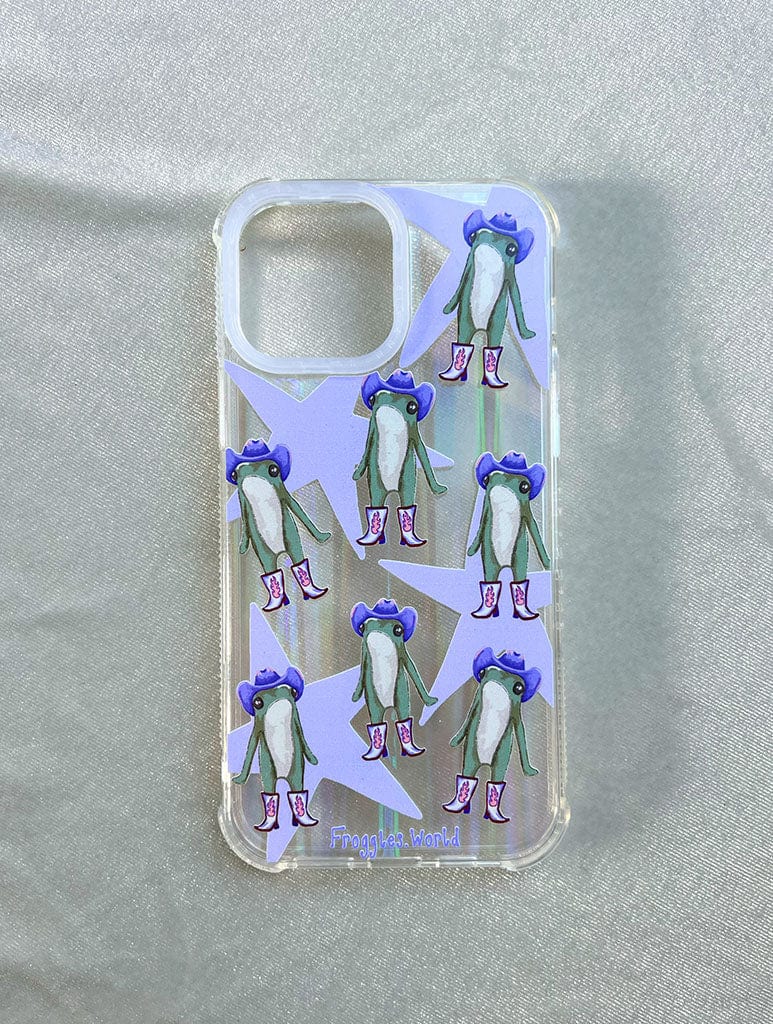 Froggles World x Skinnydip Cowgirl Frog Shock iPhone Case Phone Cases Skinnydip London
